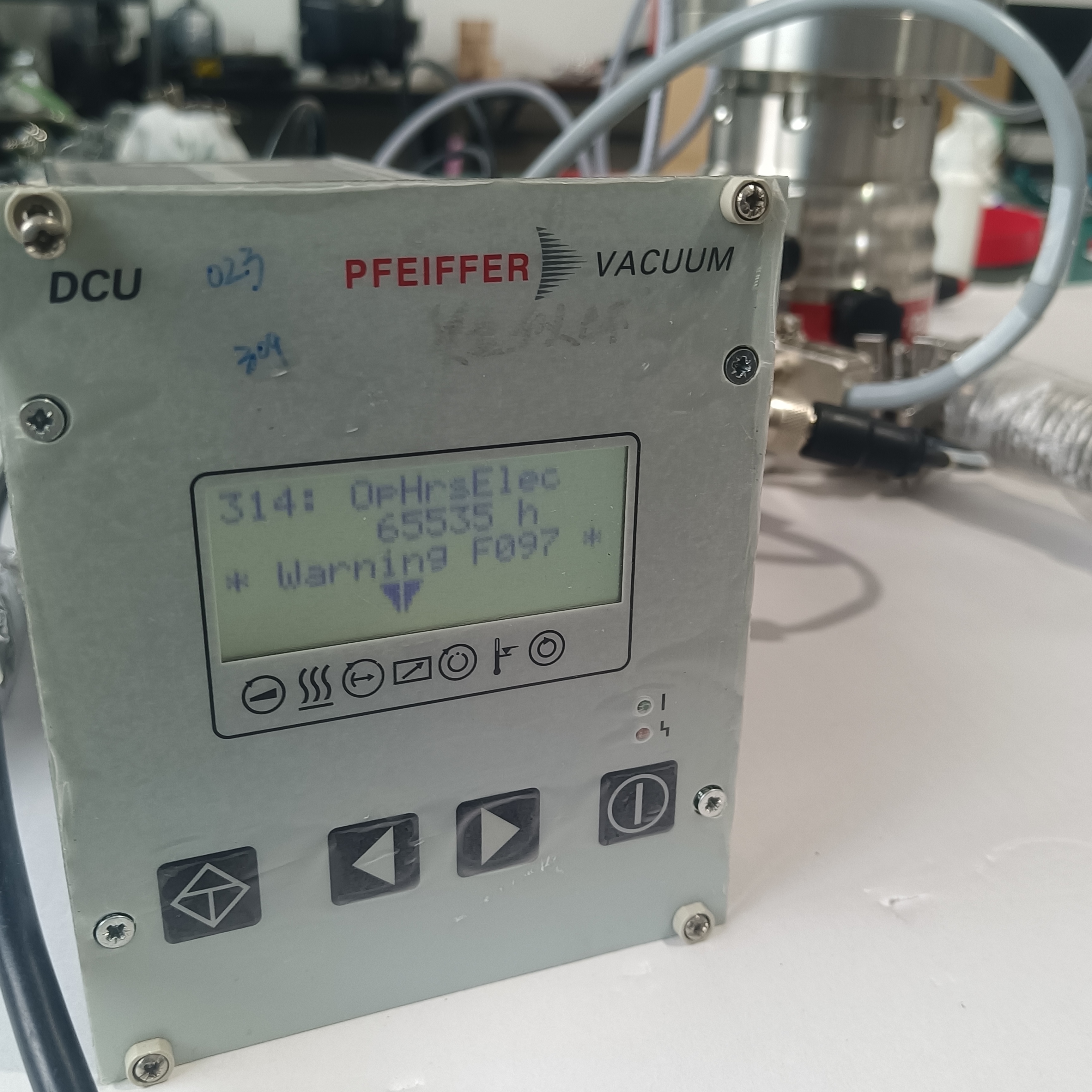 Hipace 80分子泵启动后报警